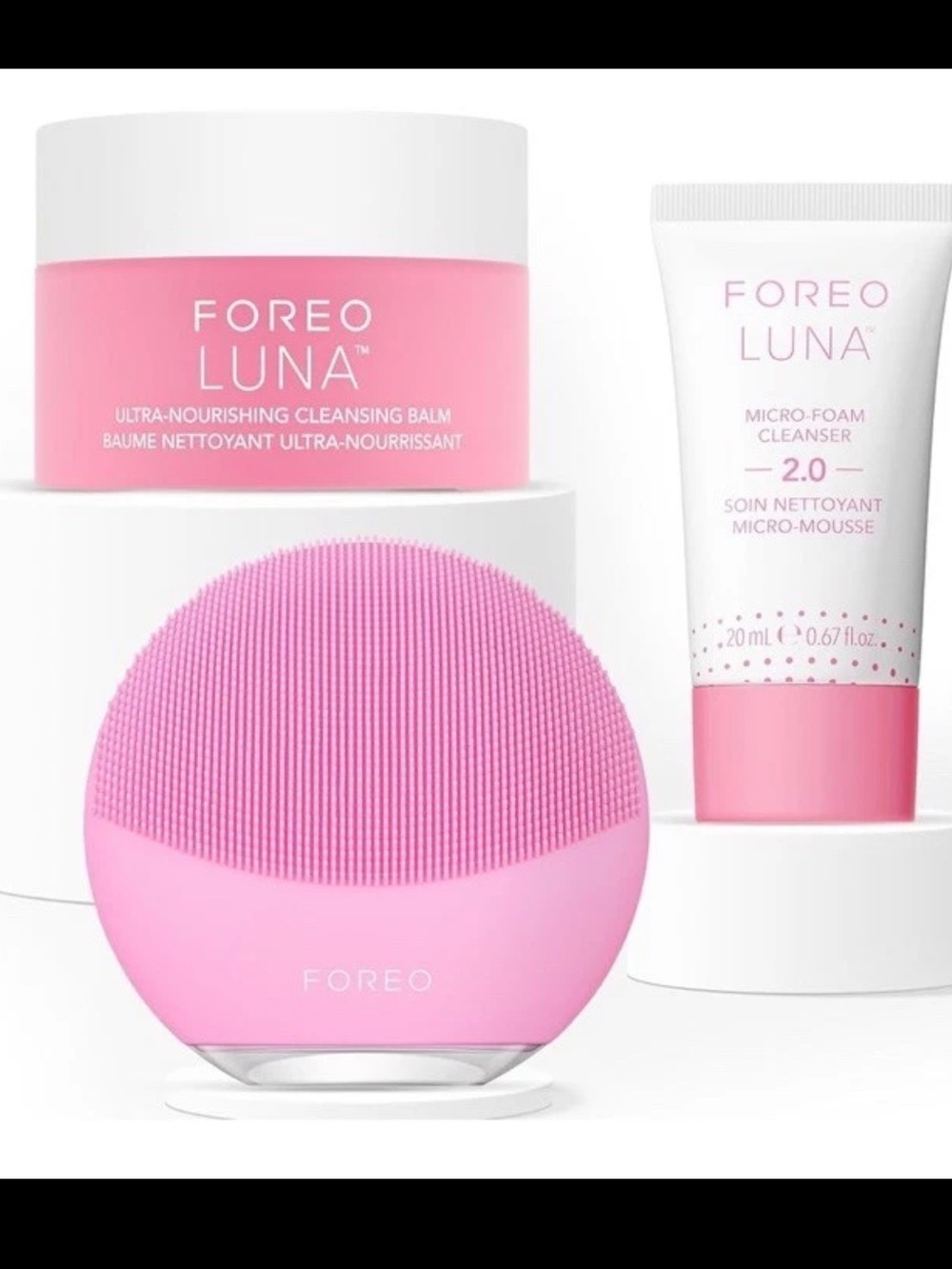 FOREO SWEDEN LUNA MINI 3 -LUNA Cleansing Kit Pearl Pink
